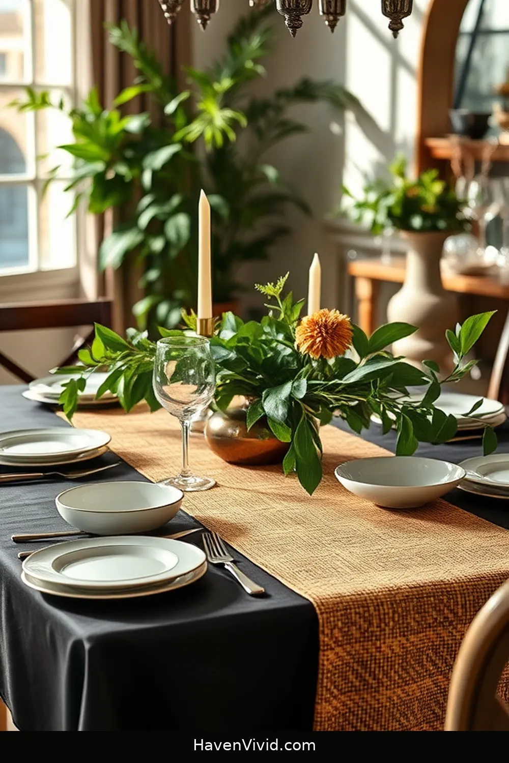 14 Creative Ways of Using Cork in Artistic Dining Room Spaces 7 Cork Table Runner: A Natural Touch for 14 Creative Ways of Using Cork in Artistic Dining Room Spaces