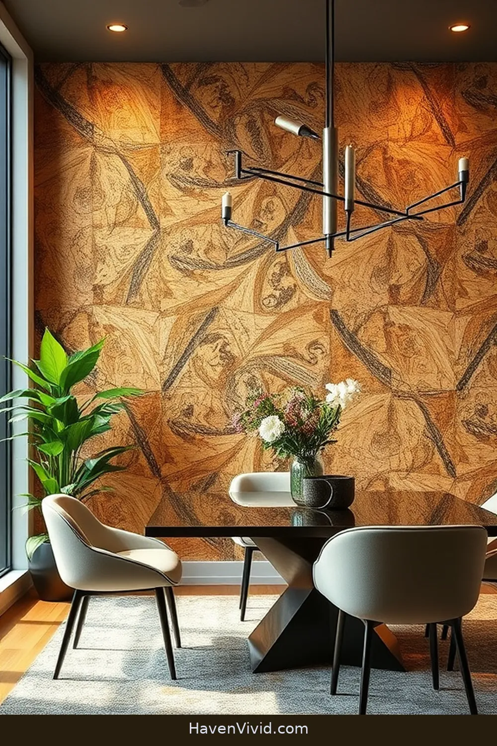 14 Creative Ways of Using Cork in Artistic Dining Room Spaces 2 Cork Wall Art: Adding Texture and Interest for 14 Creative Ways of Using Cork in Artistic Dining Room Spaces