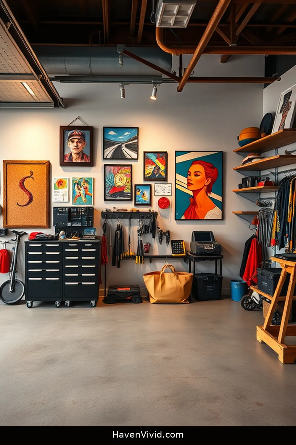 14 Creative Ways to Transform Artistic Garage Spaces Using Cork 3 Construct Cork Bulletin Boards for 14 Creative Ways to Transform Artistic Garage Spaces Using Cork