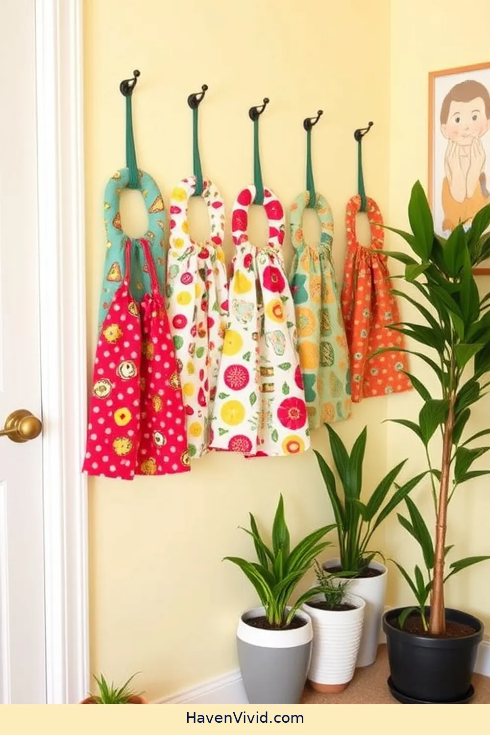 14 Creative Ways to Use Upcycled Fabric for a Family-Friendly Hallway 14 Personalized Fabric Door Hangers for 14 Creative Ways to Use Upcycled Fabric for a Family-Friendly Hallway