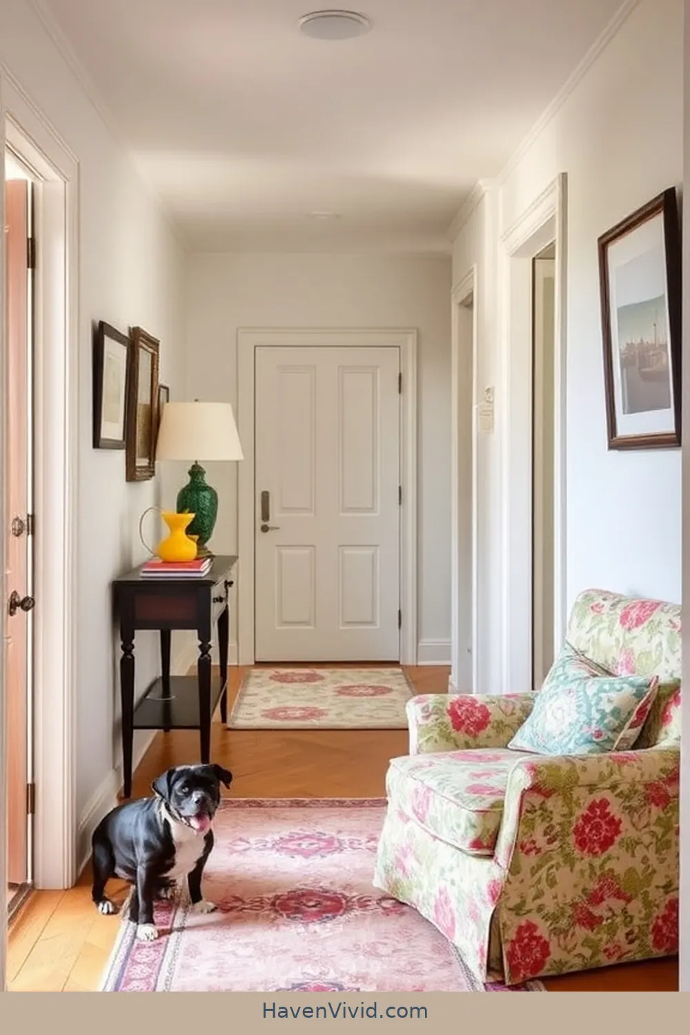 14 Creative Ways to Use Upcycled Fabric for a Family-Friendly Hallway 8 Reupholstered Furniture for 14 Creative Ways to Use Upcycled Fabric for a Family-Friendly Hallway