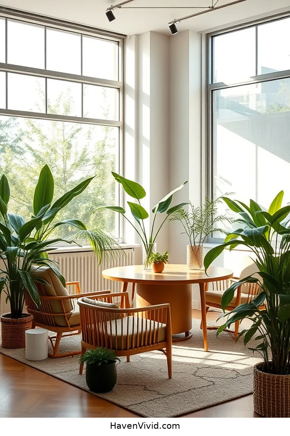14 Essential Tips for a Minimalist Office Using Natural Fibers 4 Opt for Bamboo Furniture for 14 Essential Tips for a Minimalist Office Using Natural Fibers