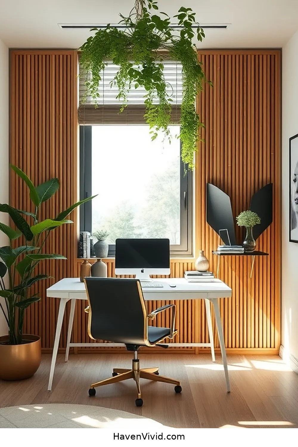 14 Inspiring Ways of Using Bamboo in Artistic Home Office Spaces 15 Bamboo Soundproofing: Creating a Quieter Environment for 14 Inspiring Ways of Using Bamboo in Artistic Home Office Spaces