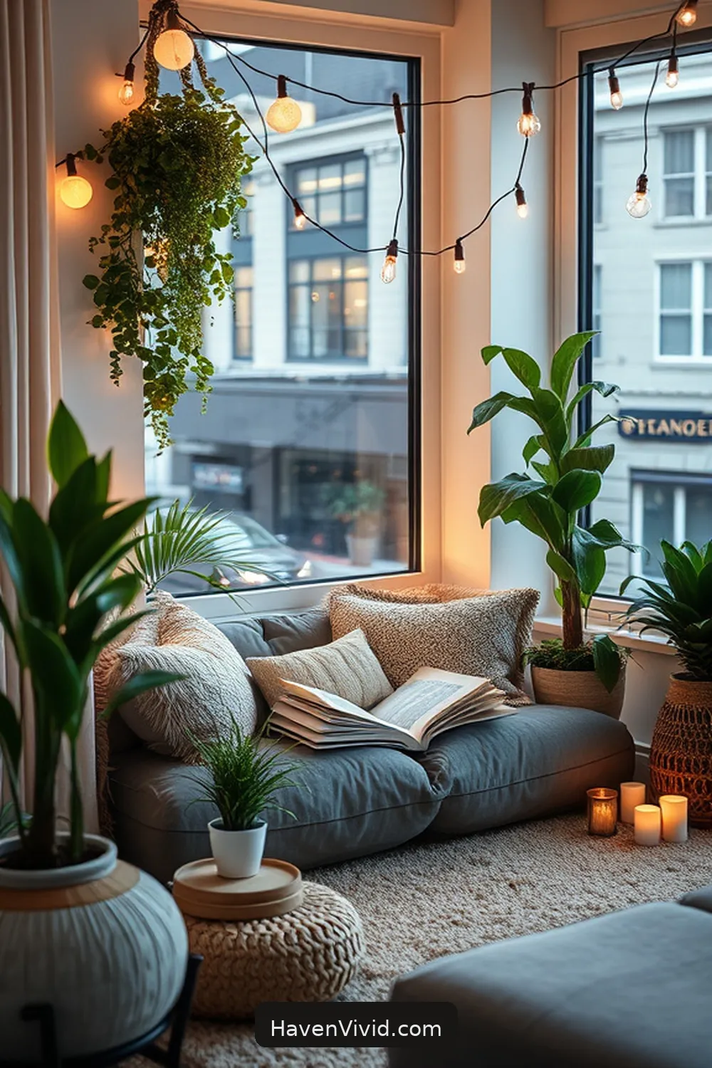 14 Stylish Ways of Using Solar-Powered Lights in Your Urban Living Room 12 Create a Solar-Powered Reading Nook for 14 Stylish Ways of Using Solar-Powered Lights in Your Urban Living Room