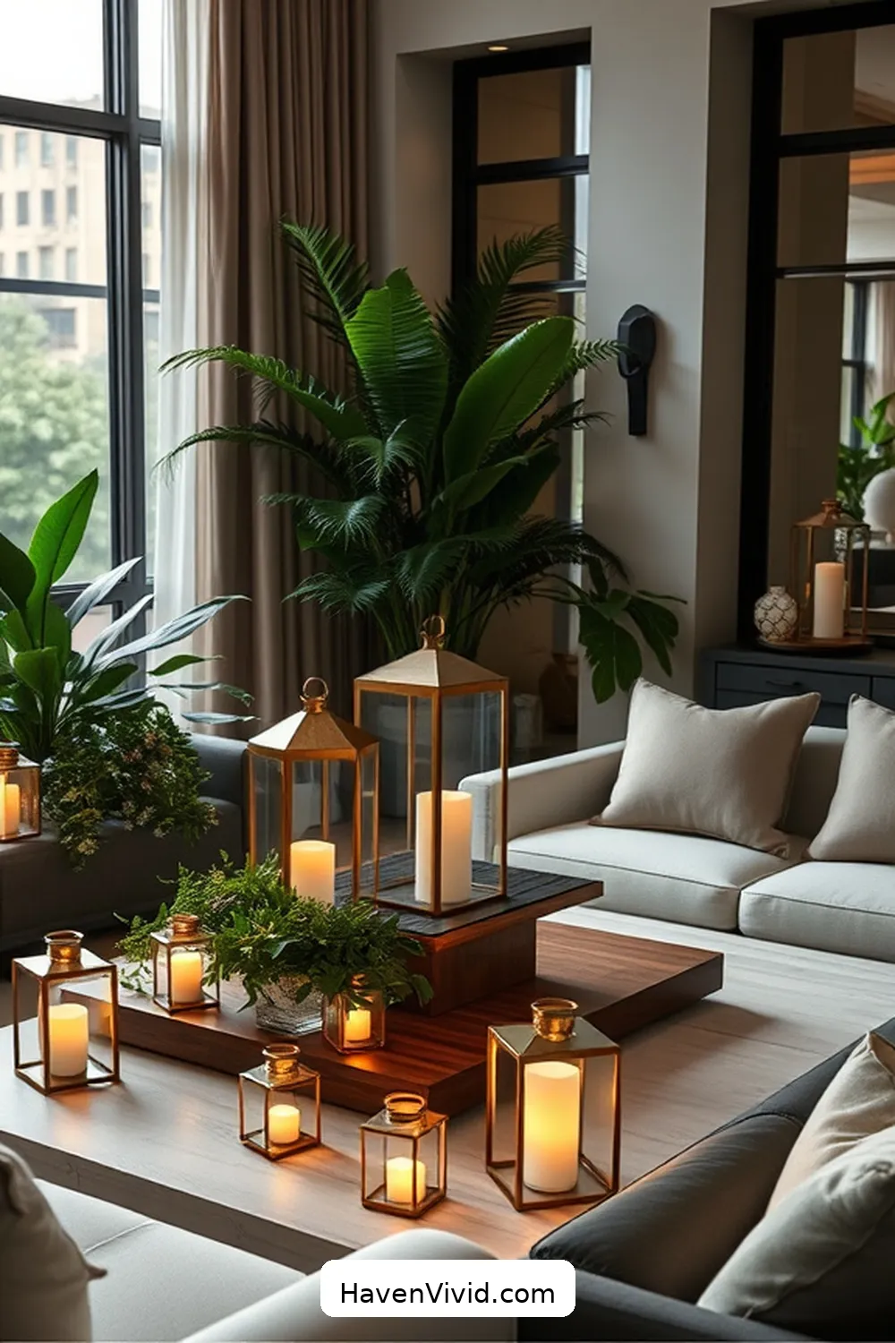 14 Stylish Ways of Using Solar-Powered Lights in Your Urban Living Room 5 Create a Solar-Powered Table Centerpiece for 14 Stylish Ways of Using Solar-Powered Lights in Your Urban Living Room