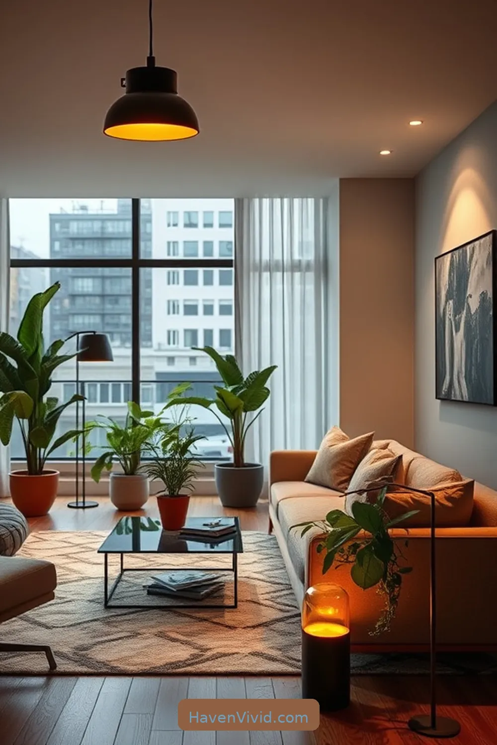 14 Stylish Ways of Using Solar-Powered Lights in Your Urban Living Room 14 Incorporate Solar-Powered Accent Lighting for 14 Stylish Ways of Using Solar-Powered Lights in Your Urban Living Room