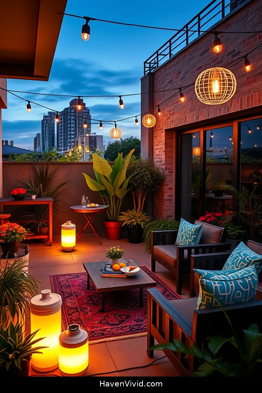 14 Stylish Ways of Using Solar-Powered Lights in Your Urban Living Room 15 Transform Outdoor Spaces With Solar Lighting for 14 Stylish Ways of Using Solar-Powered Lights in Your Urban Living Room