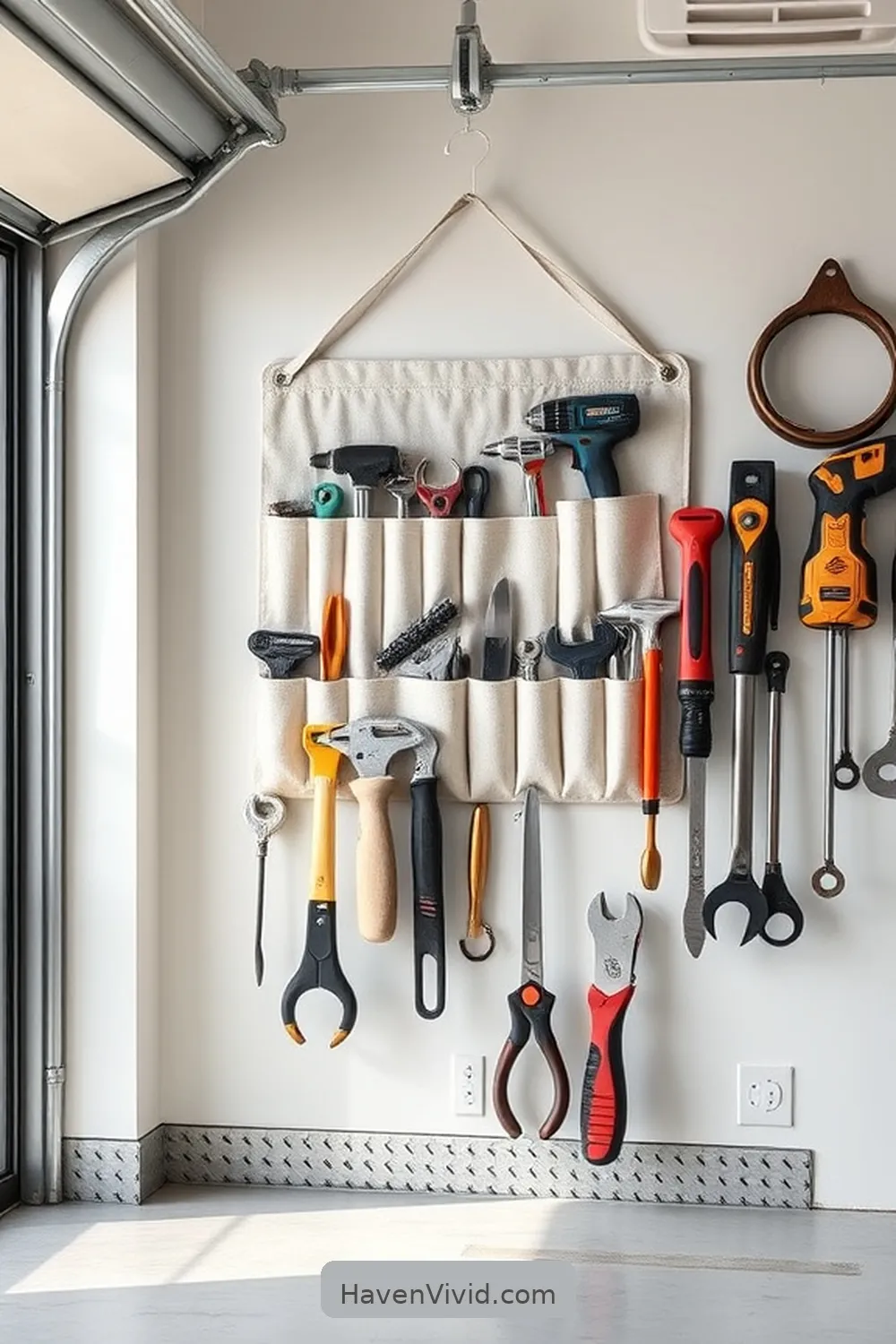 14 Tips for Sustainable Urban Living Using Organic Cotton in Your Garage 5 Design an Organic Cotton Tool Organizer for 14 Tips for Sustainable Urban Living Using Organic Cotton in Your Garage