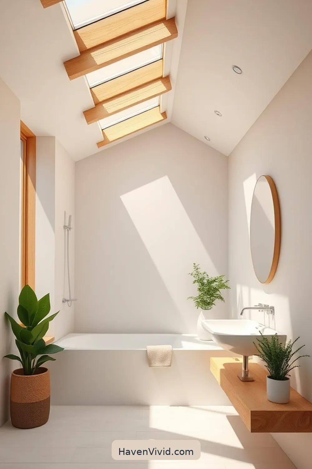 14 Ways to Achieve a Minimalist Bathroom Lifestyle Using Solar-Powered Lights 2 Embrace Natural Light With Solar Tubes for 14 Ways to Achieve a Minimalist Bathroom Lifestyle Using Solar-Powered Lights