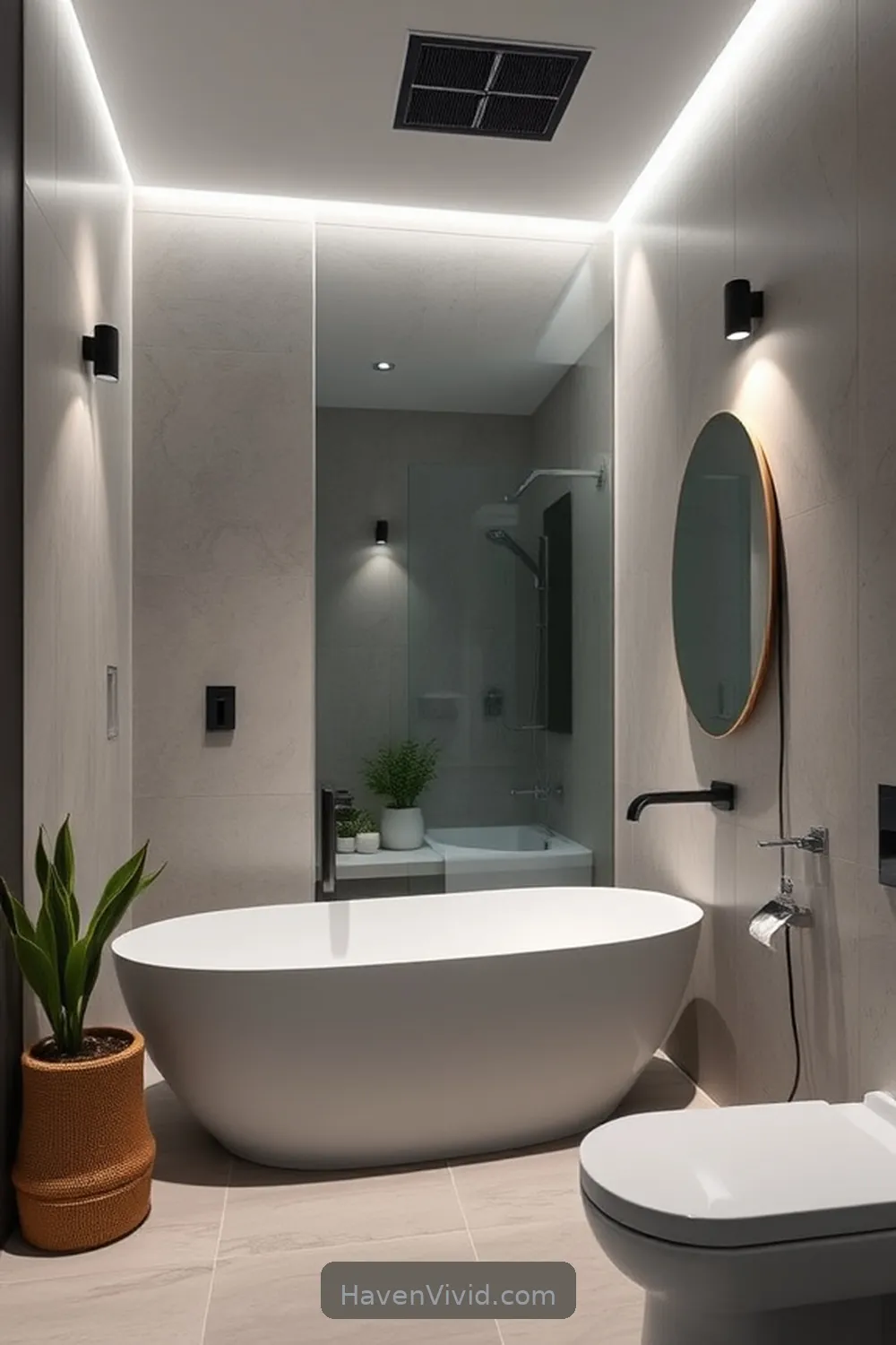 14 Ways to Achieve a Minimalist Bathroom Lifestyle Using Solar-Powered Lights 10 Utilize Solar-Powered Motion Sensor Lights for 14 Ways to Achieve a Minimalist Bathroom Lifestyle Using Solar-Powered Lights