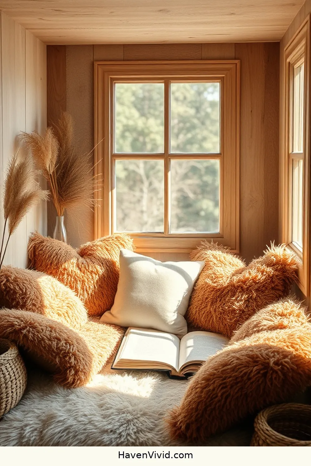 14 Ways to Create Artistic Nursery Spaces Using Natural Fibers 14 Build a Cozy Reading Nook With Cushions for 14 Ways to Create Artistic Nursery Spaces Using Natural Fibers