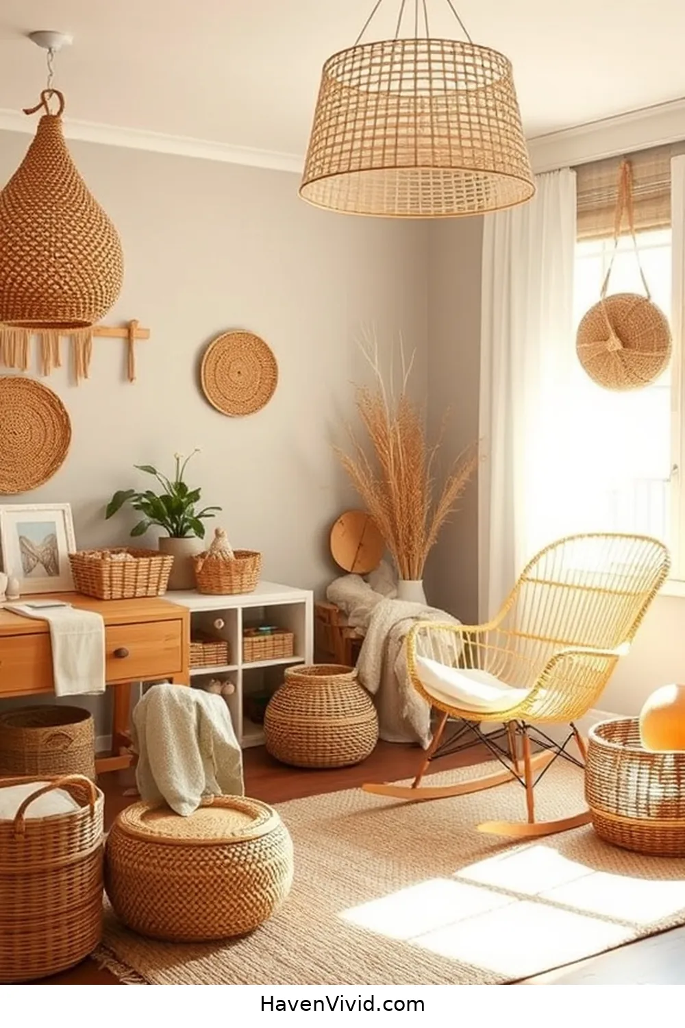 14 Ways to Create Artistic Nursery Spaces Using Natural Fibers 11 Decorate With Rattan Furniture for 14 Ways to Create Artistic Nursery Spaces Using Natural Fibers