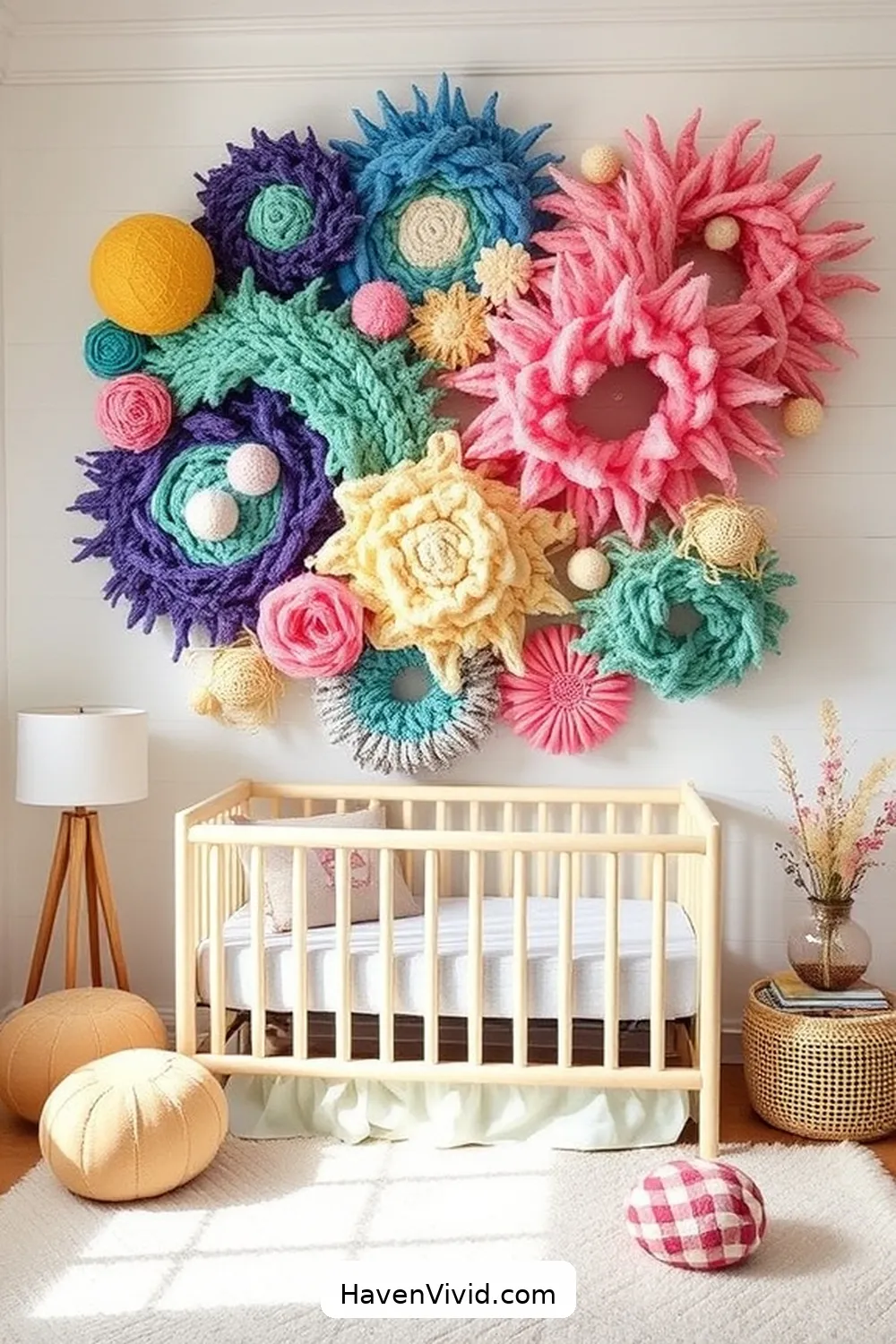 14 Ways to Create Artistic Nursery Spaces Using Natural Fibers 15 Implement a DIY Fiber Wall Art Project for 14 Ways to Create Artistic Nursery Spaces Using Natural Fibers