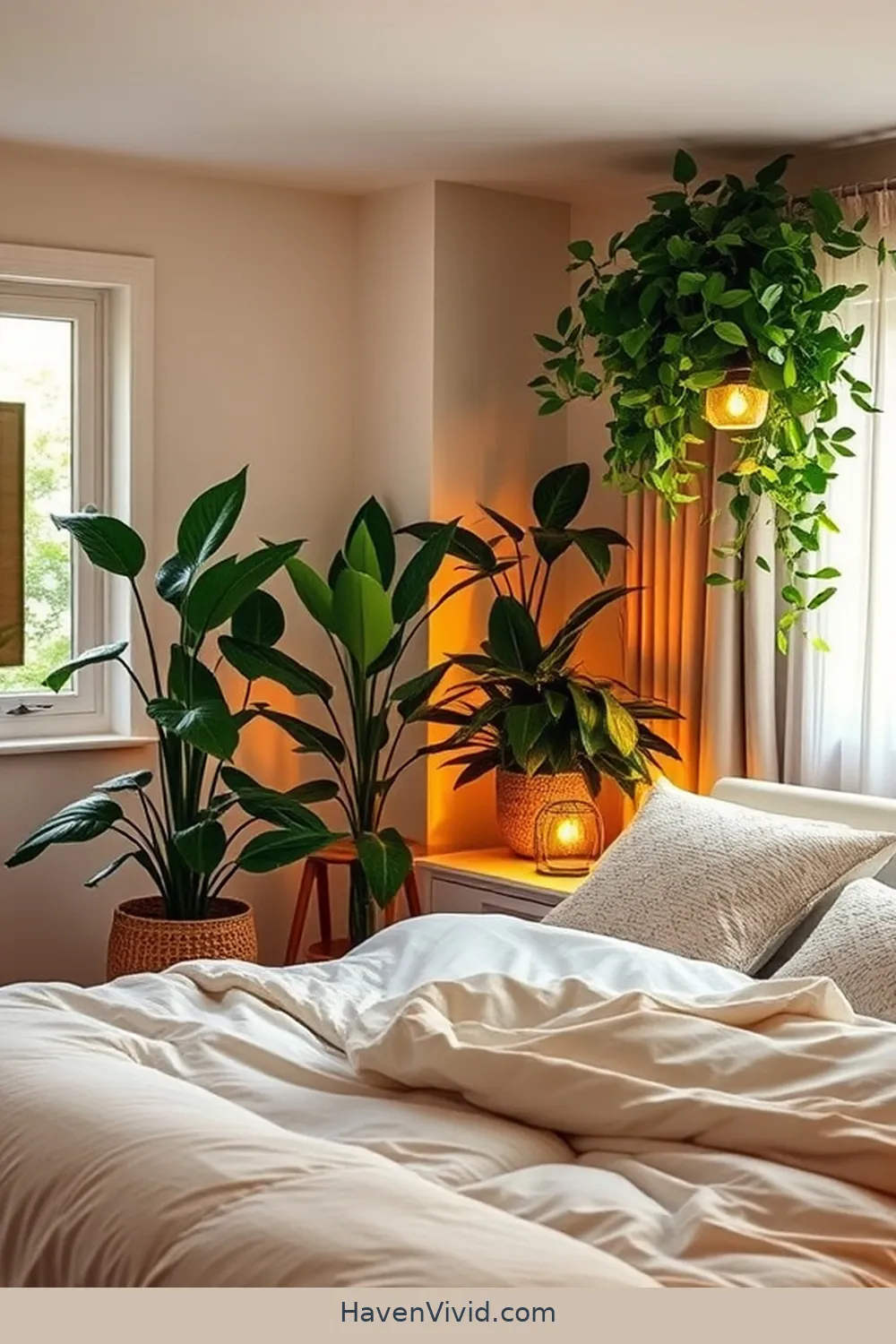 14 Ways to Create a Family-Friendly Bedroom Using Solar-Powered Lights 4 Incorporate Solar Garden Lights for Indoor Plants for 14 Ways to Create a Family-Friendly Bedroom Using Solar-Powered Lights