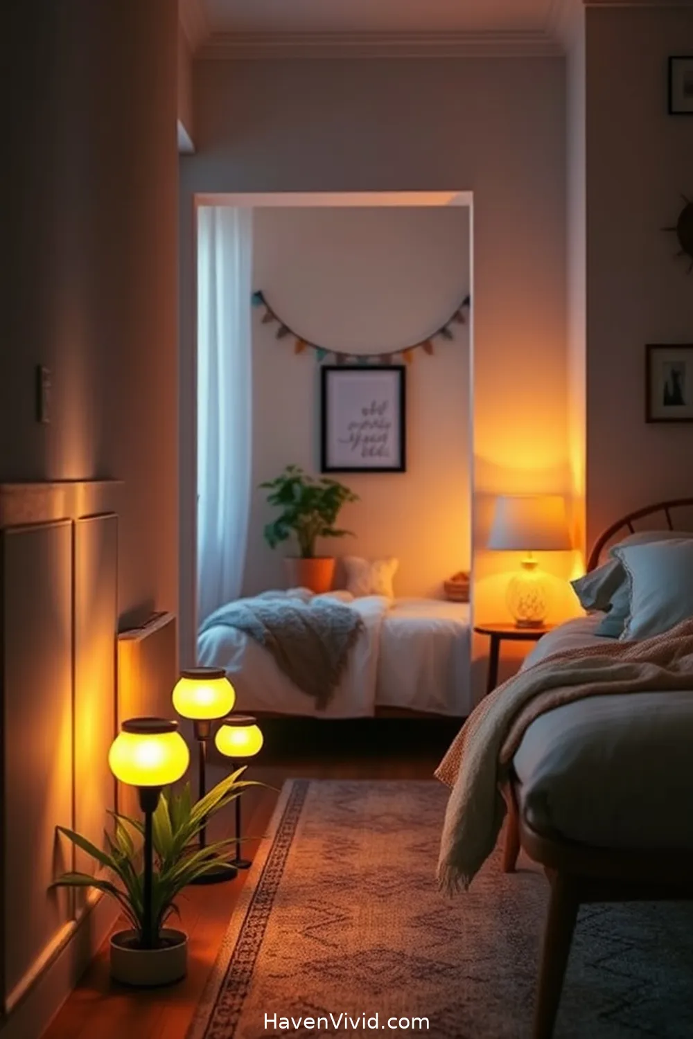 14 Ways to Create a Family-Friendly Bedroom Using Solar-Powered Lights 3 Install Solar-Powered Nightlights for Safe Navigation for 14 Ways to Create a Family-Friendly Bedroom Using Solar-Powered Lights