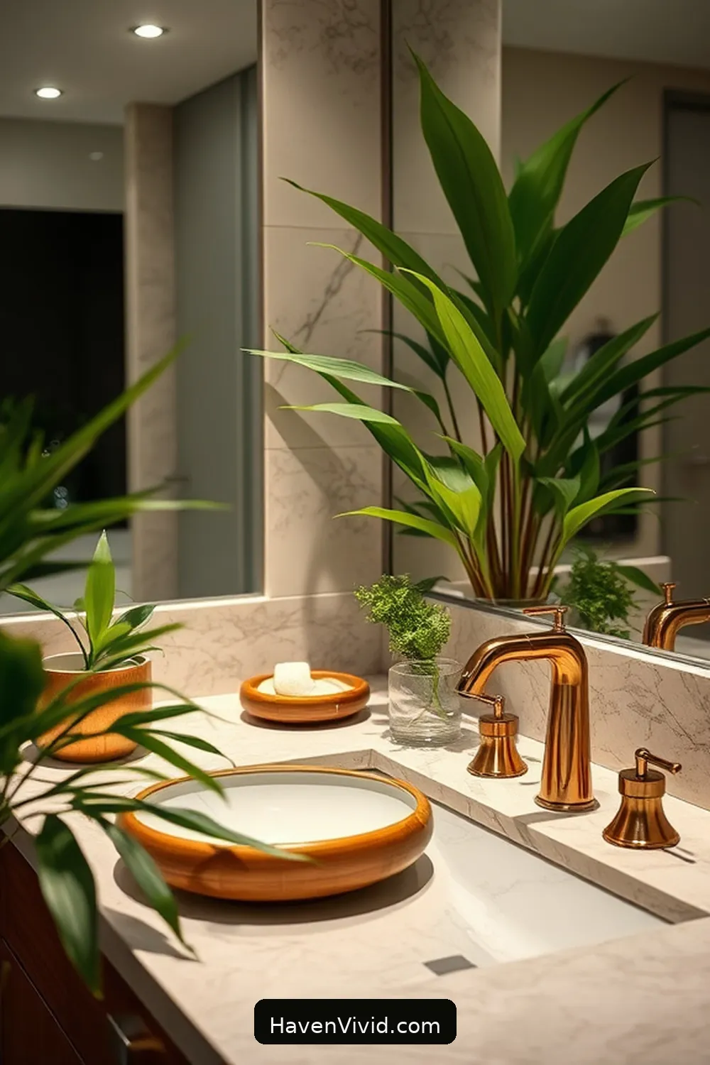 14 Ways to Create a Glamorous Bathroom Lifestyle Using Bamboo Accents 9 Bamboo Countertop Accessories for 14 Ways to Create a Glamorous Bathroom Lifestyle Using Bamboo Accents