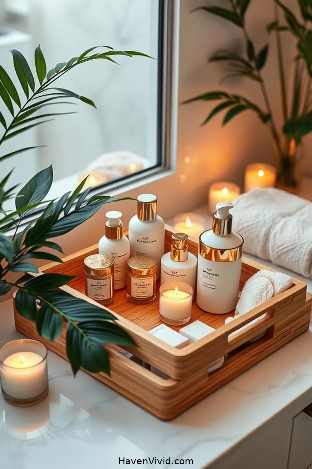 14 Ways to Create a Glamorous Bathroom Lifestyle Using Bamboo Accents 12 Functional Bamboo Bathroom Trays for 14 Ways to Create a Glamorous Bathroom Lifestyle Using Bamboo Accents