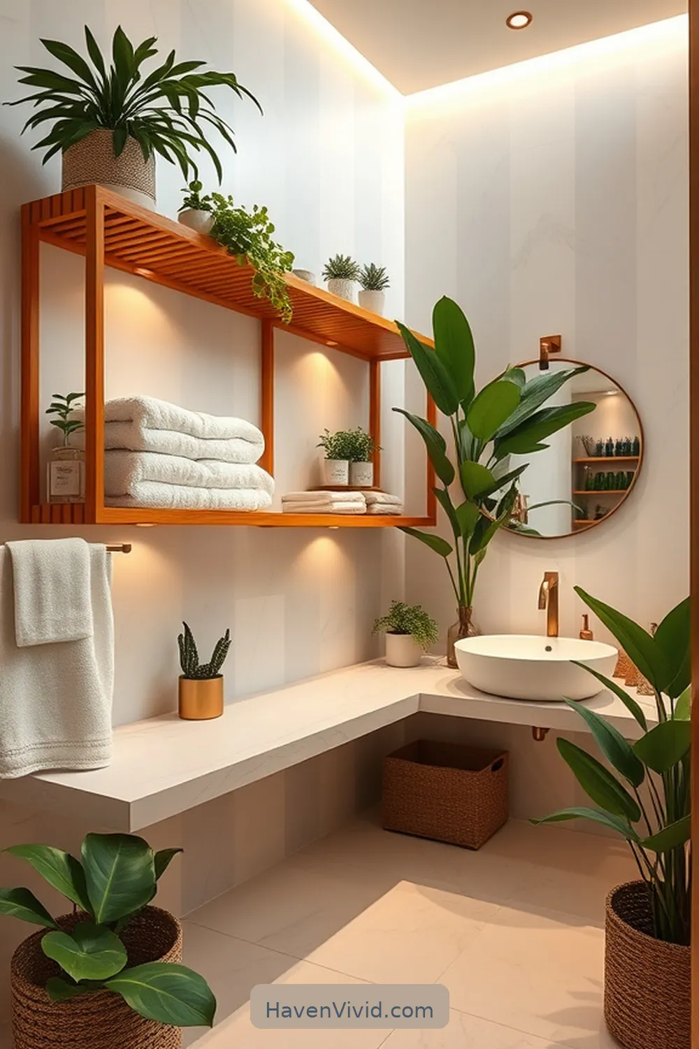 14 Ways to Create a Glamorous Bathroom Lifestyle Using Bamboo Accents 3 Stylish Bamboo Shelving Solutions for 14 Ways to Create a Glamorous Bathroom Lifestyle Using Bamboo Accents
