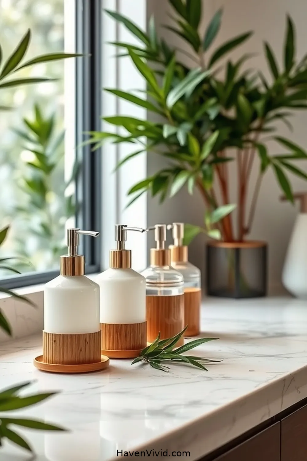 14 Ways to Create a Glamorous Bathroom Lifestyle Using Bamboo Accents 10 Unique Bamboo Soap Dispensers for 14 Ways to Create a Glamorous Bathroom Lifestyle Using Bamboo Accents