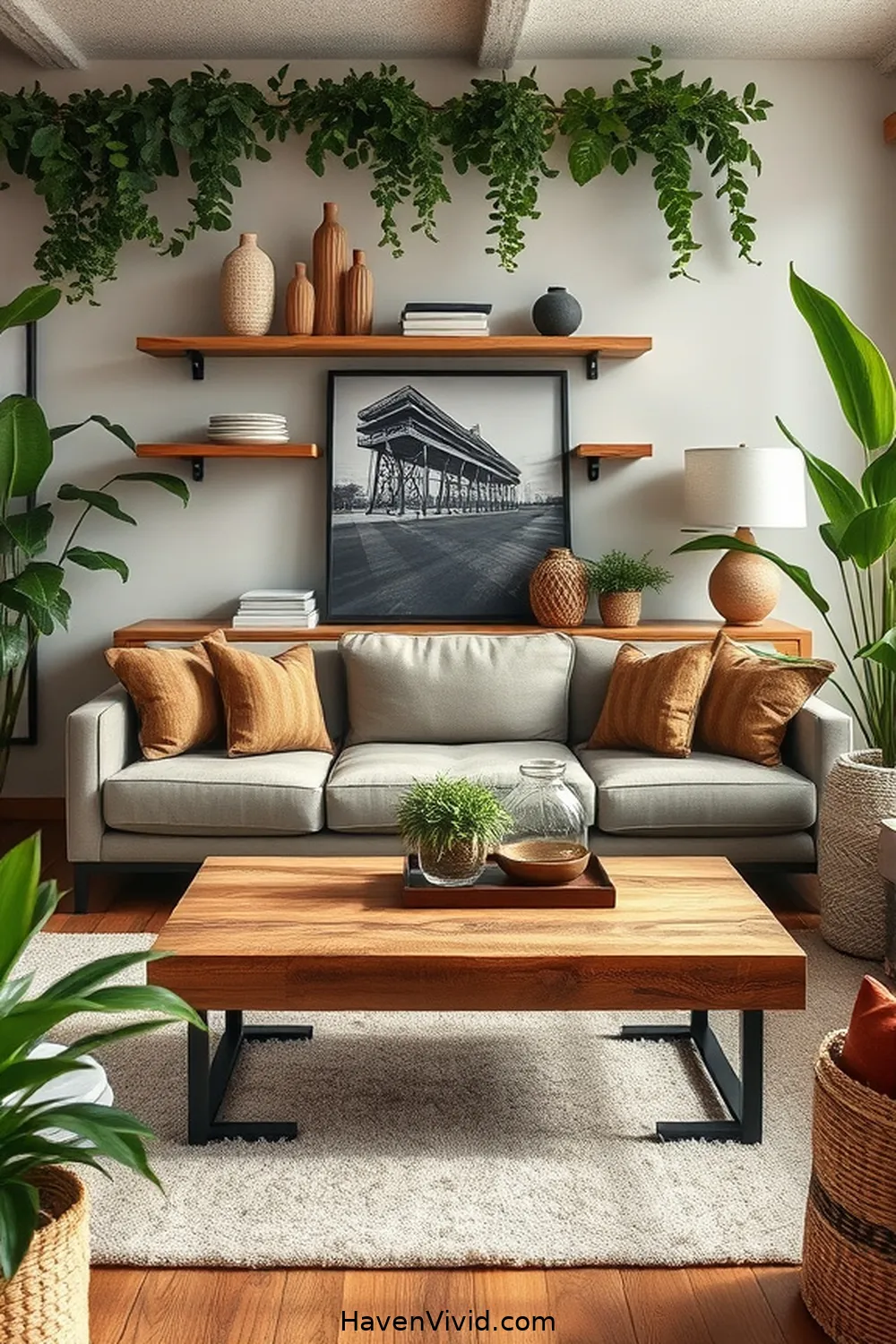 14 Ways to Create an Eco-Friendly Living Room Using Reclaimed Materials 2 Reclaimed Wood Furniture for 14 Ways to Create an Eco-Friendly Living Room Using Reclaimed Materials