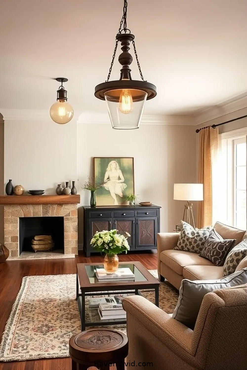 14 Ways to Create an Eco-Friendly Living Room Using Reclaimed Materials 6 Salvaged Lighting Fixtures for 14 Ways to Create an Eco-Friendly Living Room Using Reclaimed Materials