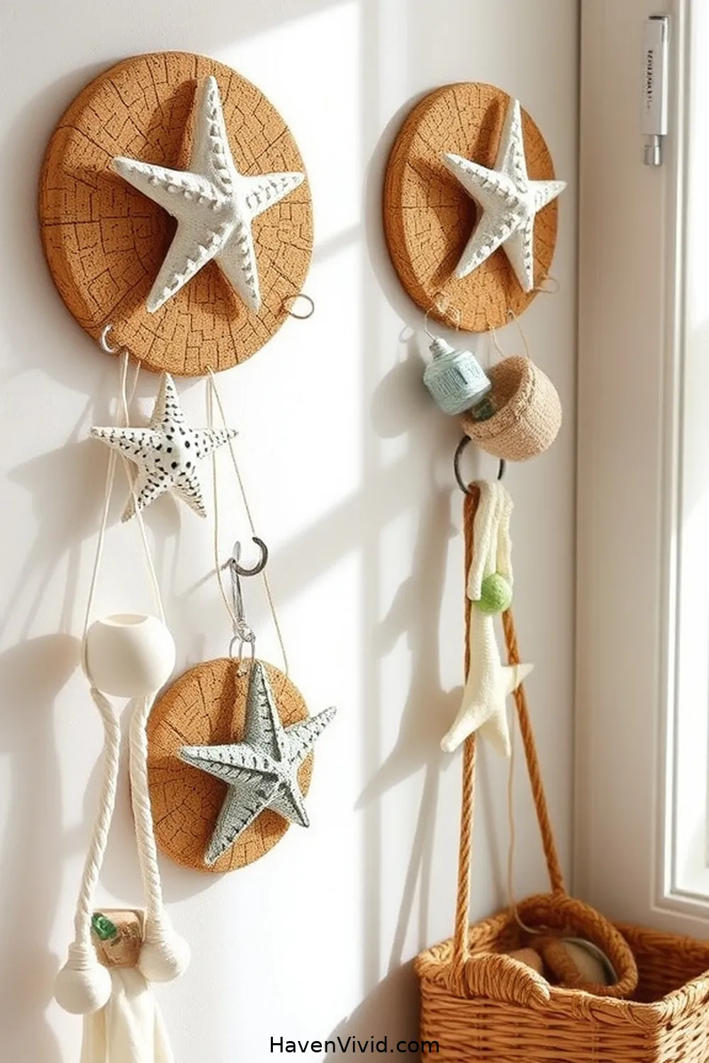 14 Ways to Embrace Coastal Living in Your Room Using Cork 11 Functional Cork Wall Hooks for 14 Ways to Embrace Coastal Living in Your Room Using Cork