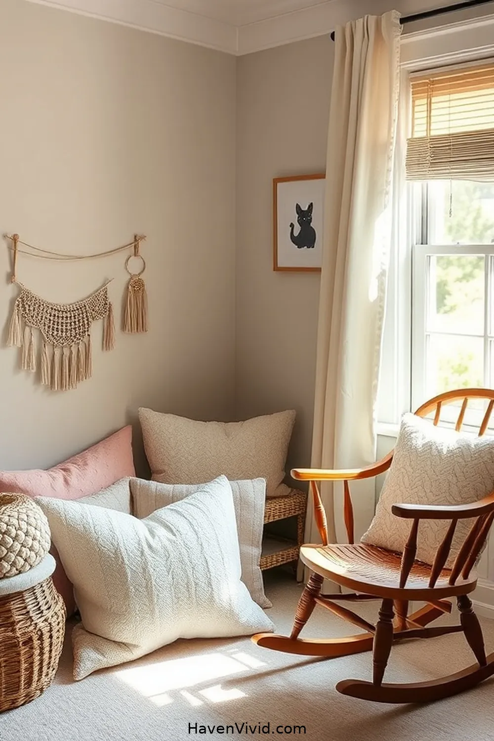 14 Ways to Embrace Farmhouse Living in Your Nursery Using Organic Cotton 14 Create a Sweet Reading Nook With Organic Cotton Pillows for 14 Ways to Embrace Farmhouse Living in Your Nursery Using Organic Cotton