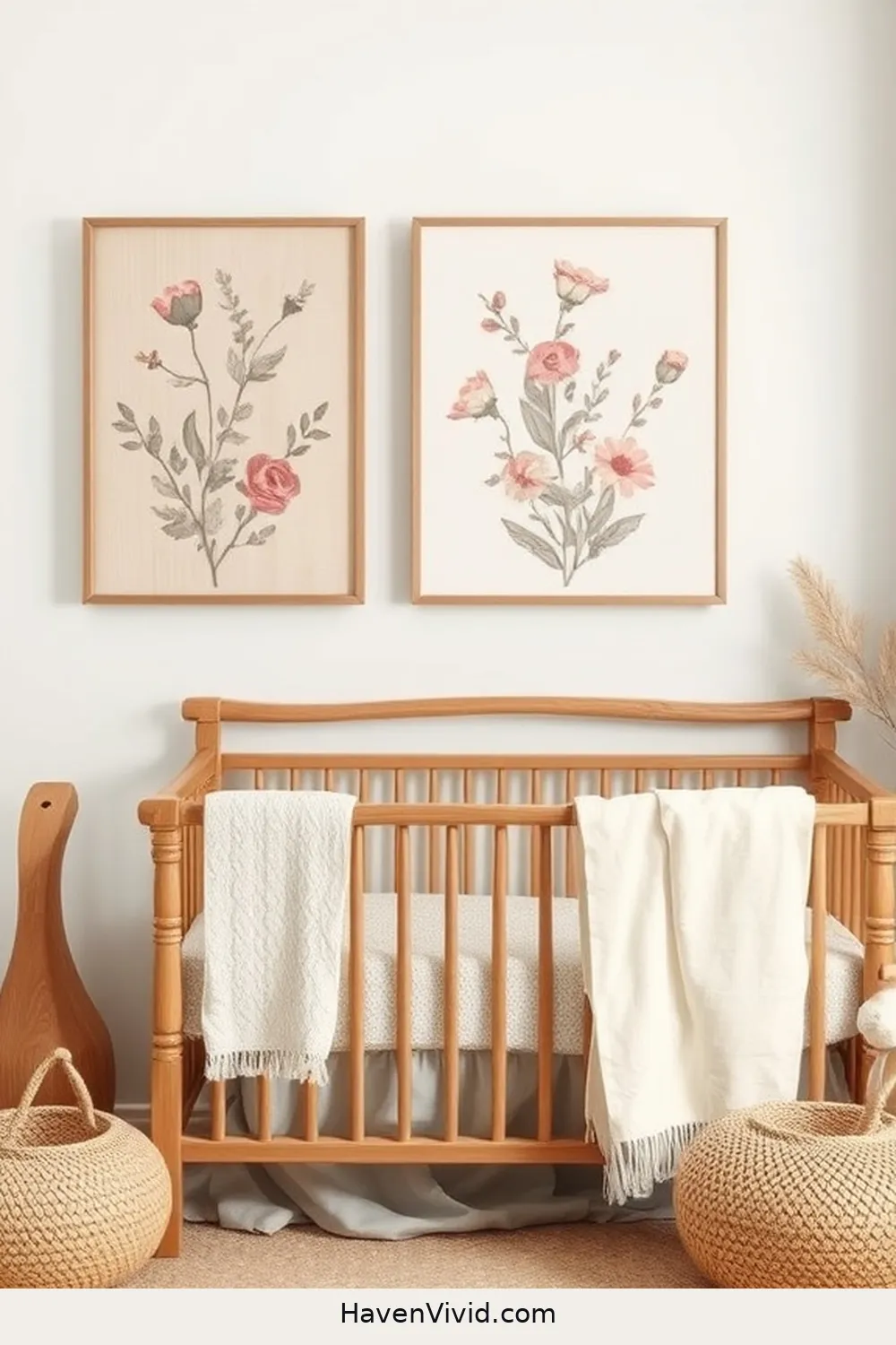 14 Ways to Embrace Farmhouse Living in Your Nursery Using Organic Cotton 3 Incorporate Organic Cotton Wall Art for a Rustic Touch for 14 Ways to Embrace Farmhouse Living in Your Nursery Using Organic Cotton