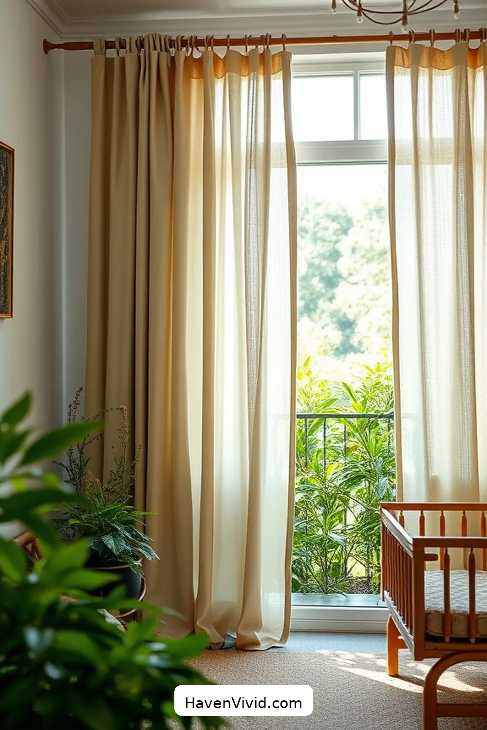 14 Ways to Use Bamboo in Your Farmhouse Living Nursery 11 Bamboo Curtains for 14 Ways to Use Bamboo in Your Farmhouse Living Nursery