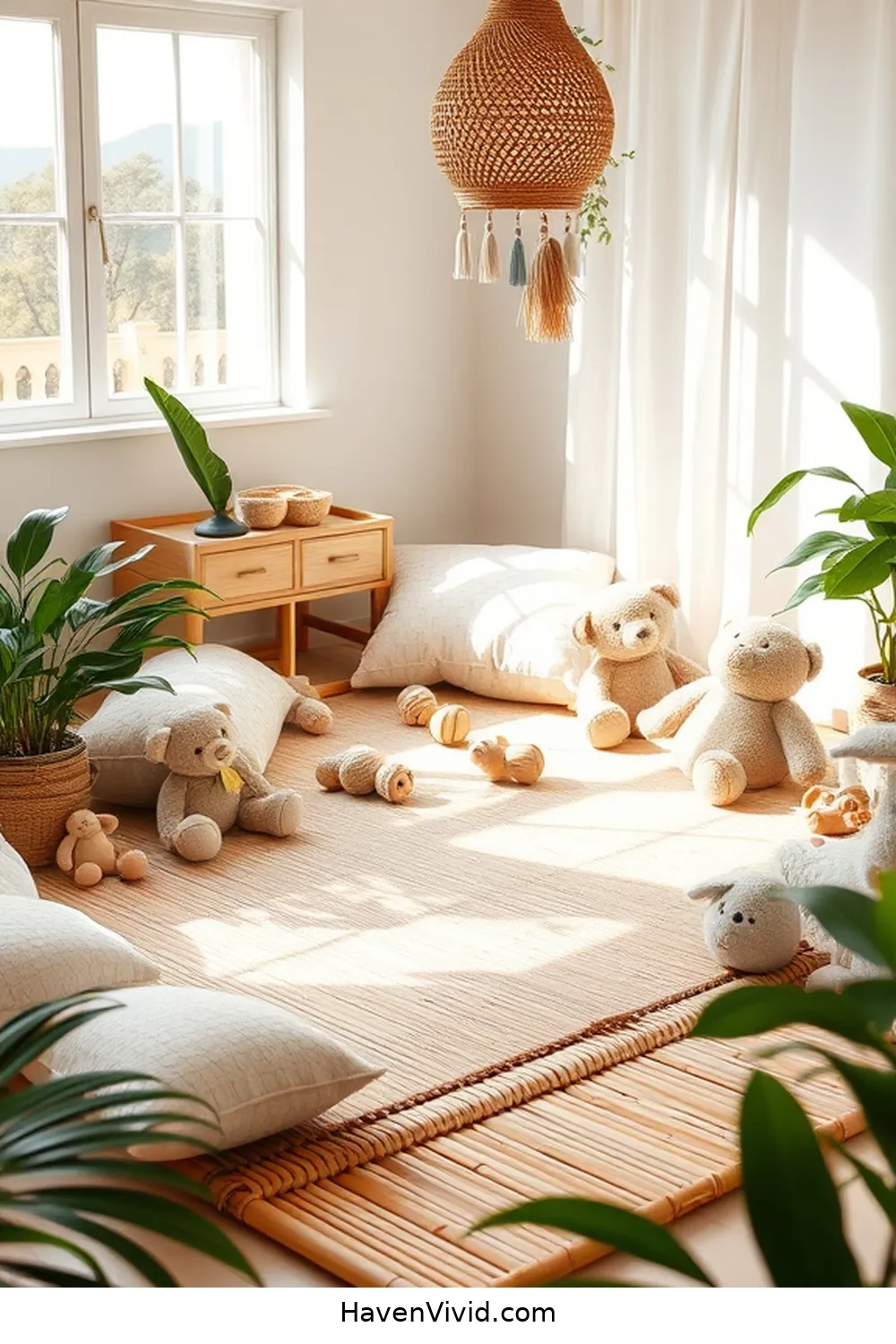 14 Ways to Use Bamboo in Your Farmhouse Living Nursery 14 Bamboo Play Mat for 14 Ways to Use Bamboo in Your Farmhouse Living Nursery