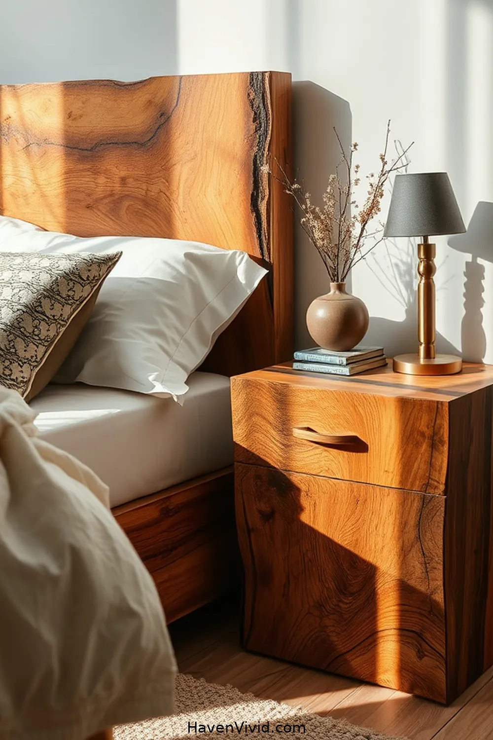 15 Creative Ideas for Family Friendly Living in Bedrooms Using Recycled Wood 11 Creative Bedside Tables From Salvaged Wood for 15 Creative Ideas for Family Friendly Living in Bedrooms Using Recycled Wood