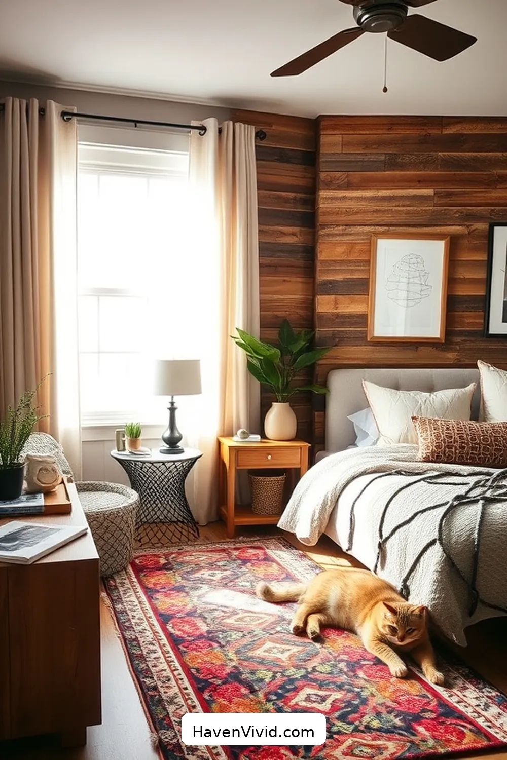 15 Creative Ideas for Family Friendly Living in Bedrooms Using Recycled Wood 5 Reclaimed Wood Accent Walls for 15 Creative Ideas for Family Friendly Living in Bedrooms Using Recycled Wood
