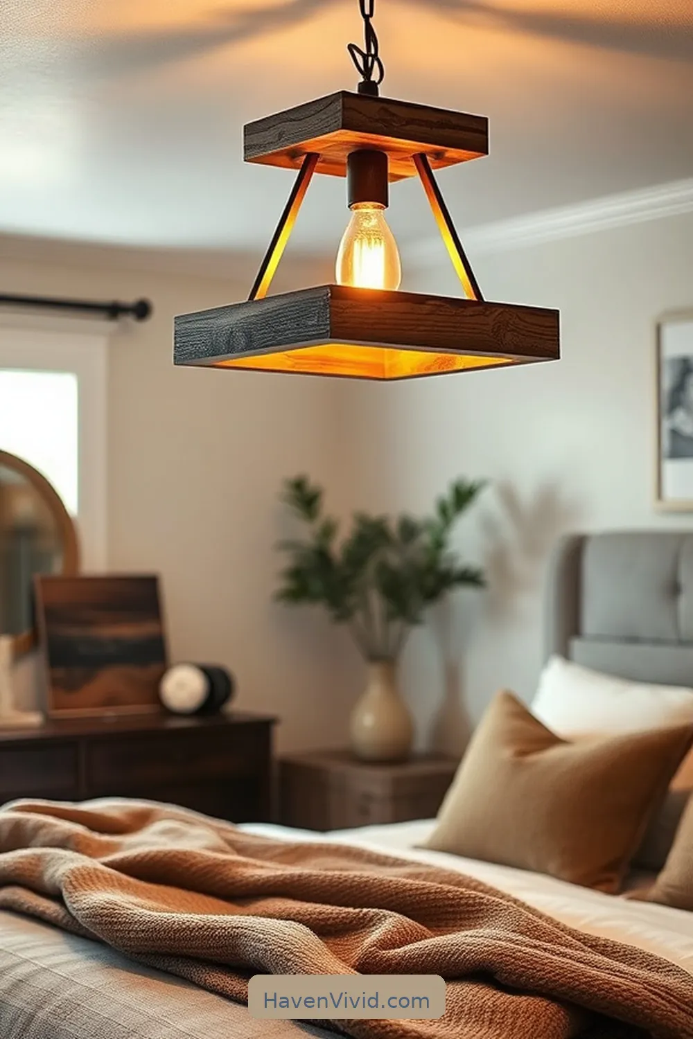 15 Creative Ideas for Family Friendly Living in Bedrooms Using Recycled Wood 15 Unique Wooden Lighting Fixtures for 15 Creative Ideas for Family Friendly Living in Bedrooms Using Recycled Wood