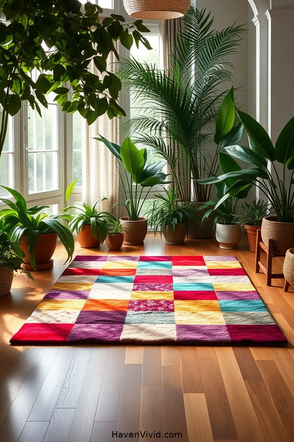 15 Creative Ways for Eco-Friendly Living in Your Bedroom Using Upcycled Fabric 14 Patchwork Fabric Rugs for 15 Creative Ways for Eco-Friendly Living in Your Bedroom Using Upcycled Fabric