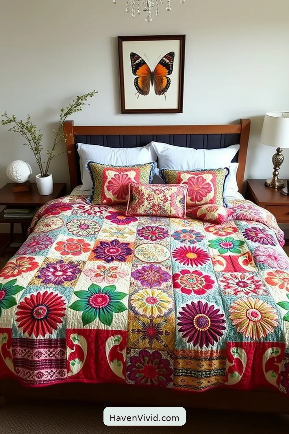 15 Creative Ways for Eco-Friendly Living in Your Bedroom Using Upcycled Fabric 7 Stylish Quilted Bedspread for 15 Creative Ways for Eco-Friendly Living in Your Bedroom Using Upcycled Fabric