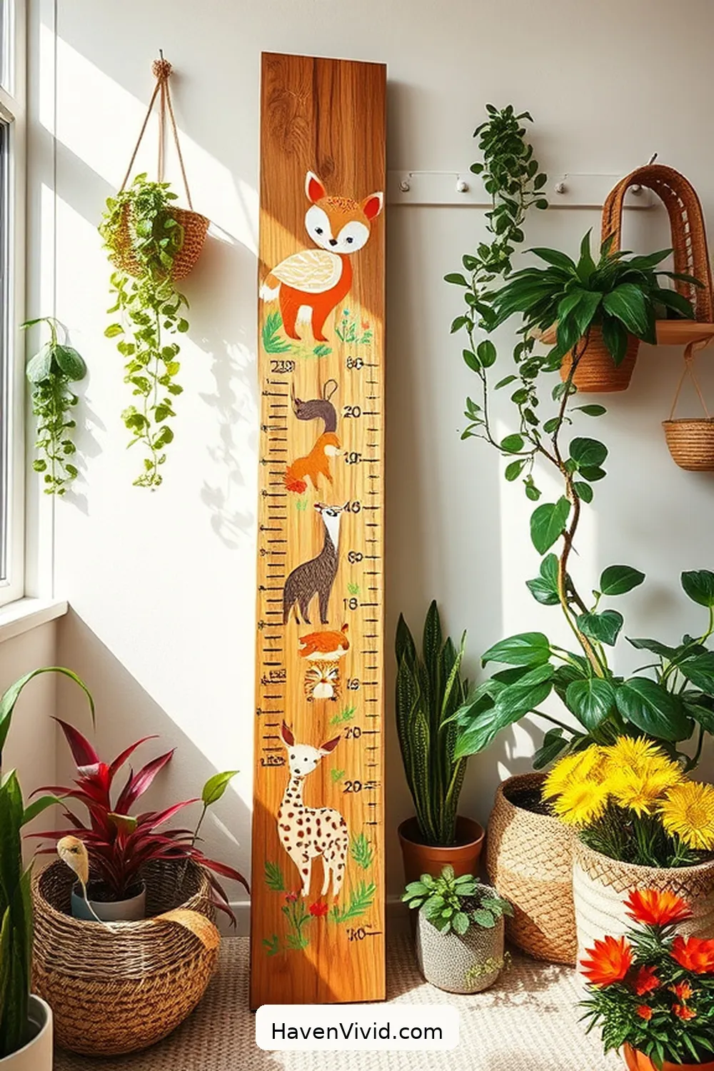 15 Creative Ways for Eco-Friendly Living in Your Nursery Using Recycled Wood 13 Creative Growth Charts Using Recycled Wood for 15 Creative Ways for Eco-Friendly Living in Your Nursery Using Recycled Wood
