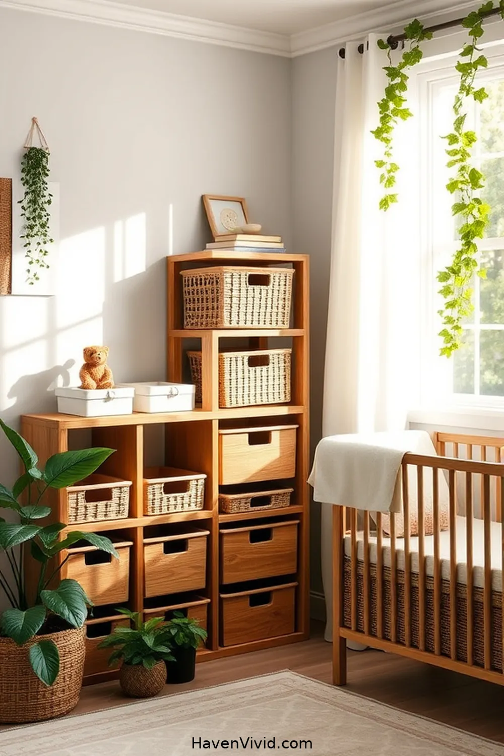 15 Creative Ways for Eco-Friendly Living in Your Nursery Using Recycled Wood 10 Modular Storage Solutions With Reclaimed Wood Bins for 15 Creative Ways for Eco-Friendly Living in Your Nursery Using Recycled Wood
