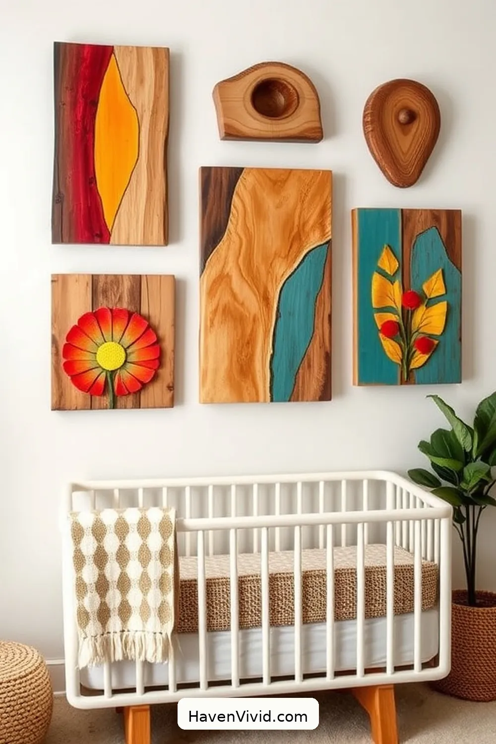 15 Creative Ways for Eco-Friendly Living in Your Nursery Using Recycled Wood 8 Rustic Wall Art and Decor From Upcycled Wood for 15 Creative Ways for Eco-Friendly Living in Your Nursery Using Recycled Wood