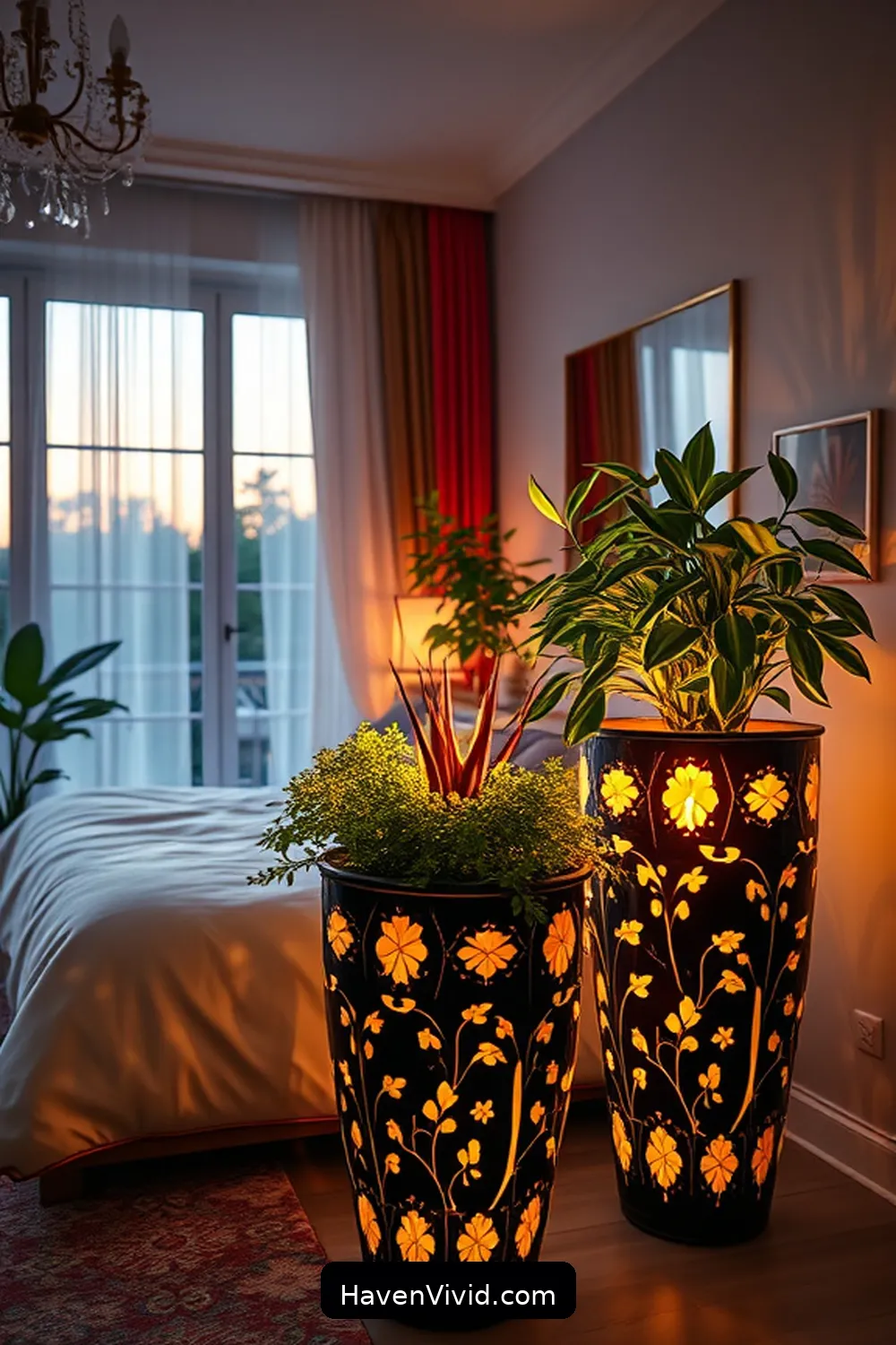 15 Creative Ways for Illuminating Artistic Bedroom Spaces Using Solar-Powered Lights 16 Solar-Decorated Planters for Nature-Inspired Illumination for 15 Creative Ways for Illuminating Artistic Bedroom Spaces Using Solar-Powered Lights