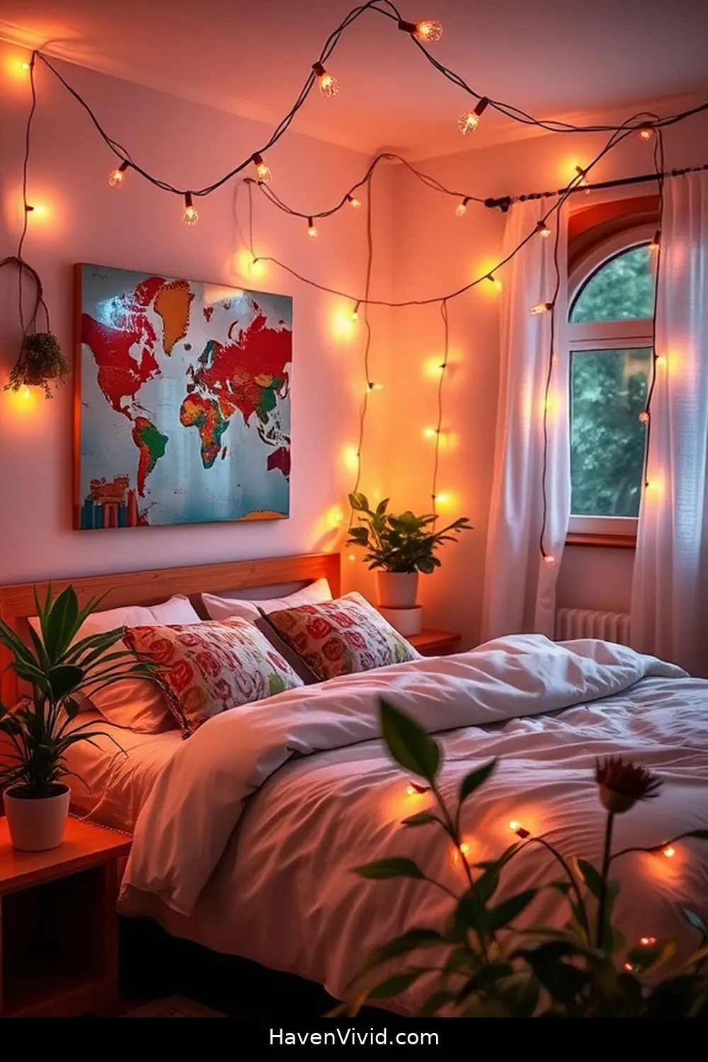 15 Creative Ways for Illuminating Artistic Bedroom Spaces Using Solar-Powered Lights 4 Solar-Powered String Lights for Artistic Displays for 15 Creative Ways for Illuminating Artistic Bedroom Spaces Using Solar-Powered Lights