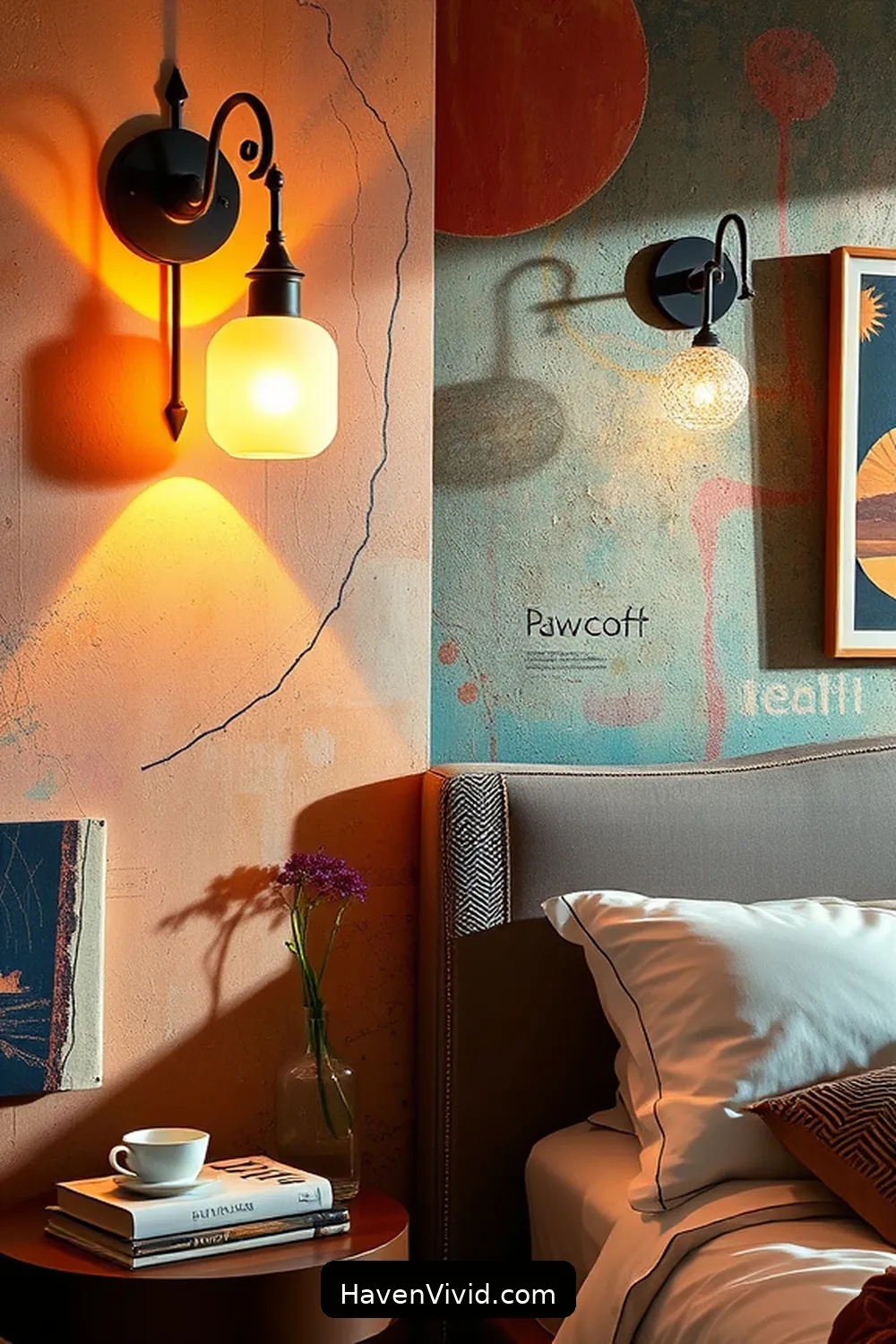 15 Creative Ways for Illuminating Artistic Bedroom Spaces Using Solar-Powered Lights 11 Solar Wall Sconces for Functional Art for 15 Creative Ways for Illuminating Artistic Bedroom Spaces Using Solar-Powered Lights