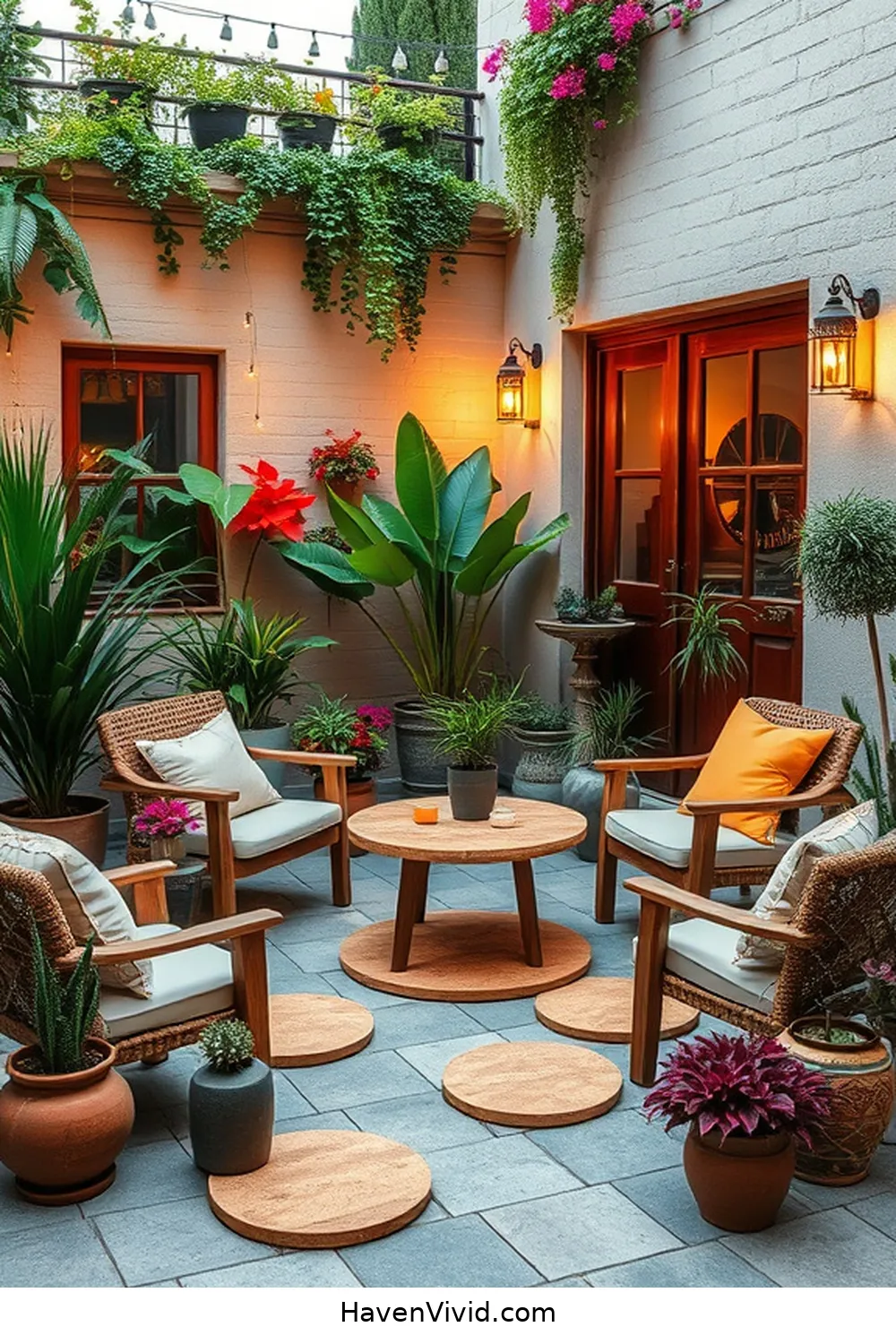 15 Creative Ways of Using Cork in Artistic Outdoor Patio Spaces 6 Cork Coasters for 15 Creative Ways of Using Cork in Artistic Outdoor Patio Spaces