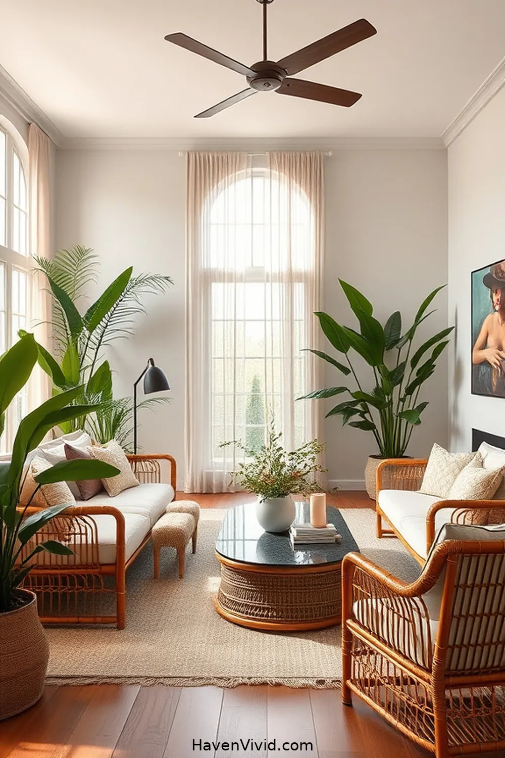 15 Eco-Friendly Living Room Decor Ideas Using Natural Fibers 4 Bamboo Furniture for Sustainable Style for 15 Eco-Friendly Living Room Decor Ideas Using Natural Fibers