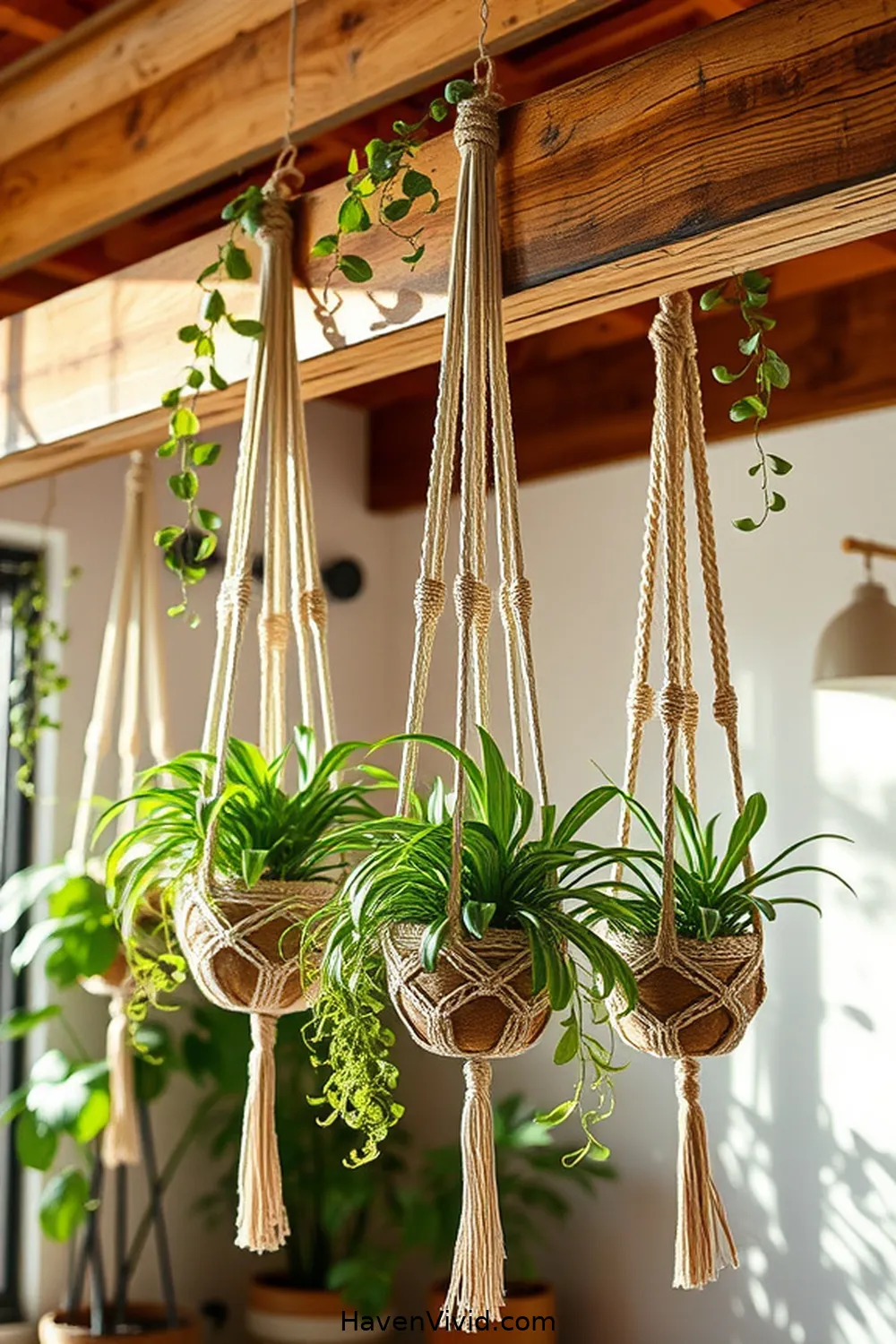 15 Eco-Friendly Living Room Decor Ideas Using Natural Fibers 16 Macrame Plant Hangers for Greenery Display for 15 Eco-Friendly Living Room Decor Ideas Using Natural Fibers
