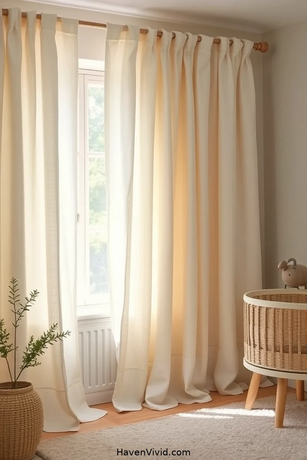 15 Essentials for a Minimalist Lifestyle Nursery Using Organic Cotton 10 Organic Cotton Nursery Curtains for 15 Essentials for a Minimalist Lifestyle Nursery Using Organic Cotton