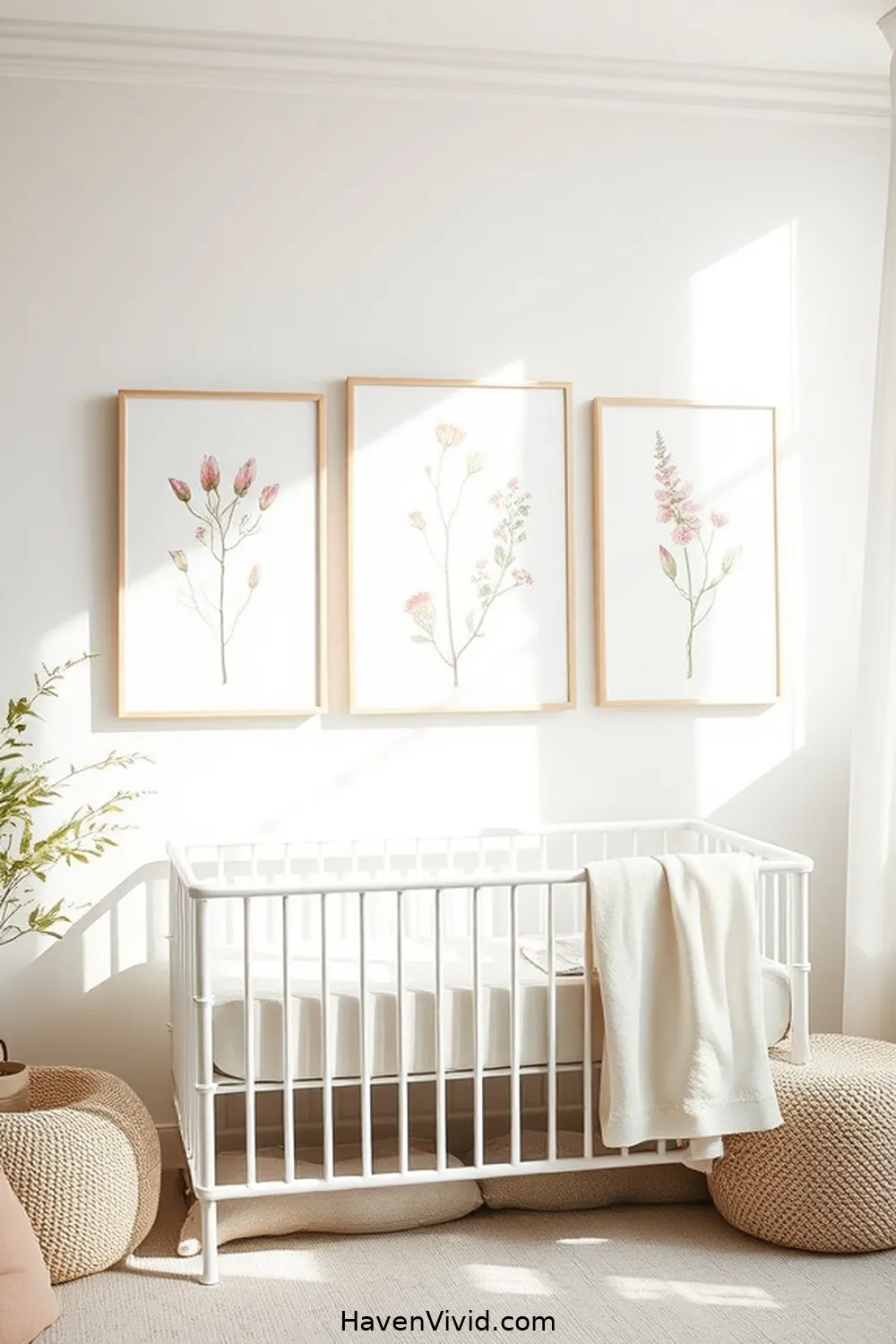15 Essentials for a Minimalist Lifestyle Nursery Using Organic Cotton 15 Organic Cotton Wall Art for 15 Essentials for a Minimalist Lifestyle Nursery Using Organic Cotton