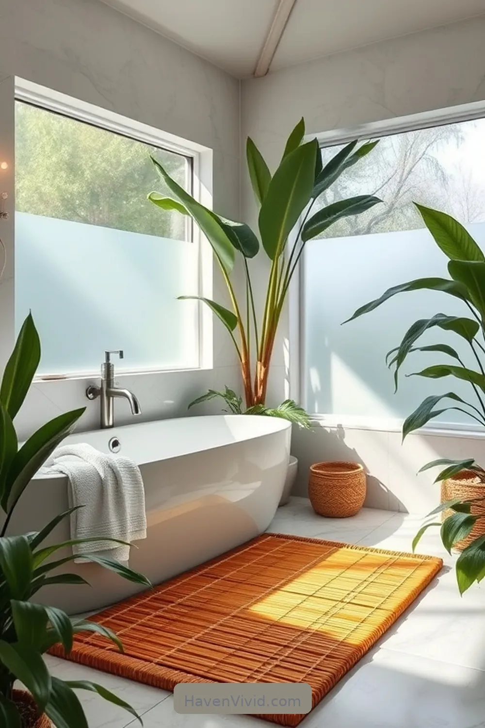 15 Family-Friendly Bathroom Essentials Using Natural Fibers 5 Bamboo Bath Mats for 15 Family-Friendly Bathroom Essentials Using Natural Fibers