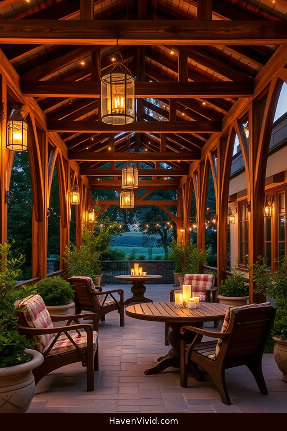 15 Inspiring Farmhouse Outdoor Patio Ideas Using Recycled Wood 13 Rustic Outdoor Lighting Fixtures for 15 Inspiring Farmhouse Outdoor Patio Ideas Using Recycled Wood