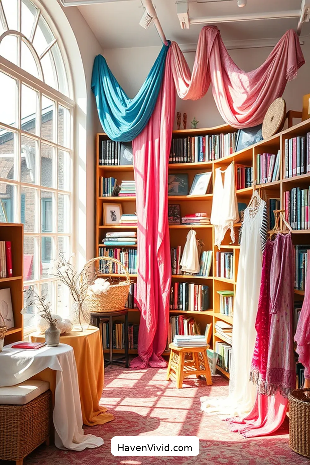 15 Inspiring Ways to Create Artistic Library Spaces Using Natural Fibers 7 Interactive Cotton Art Stations for 15 Inspiring Ways to Create Artistic Library Spaces Using Natural Fibers