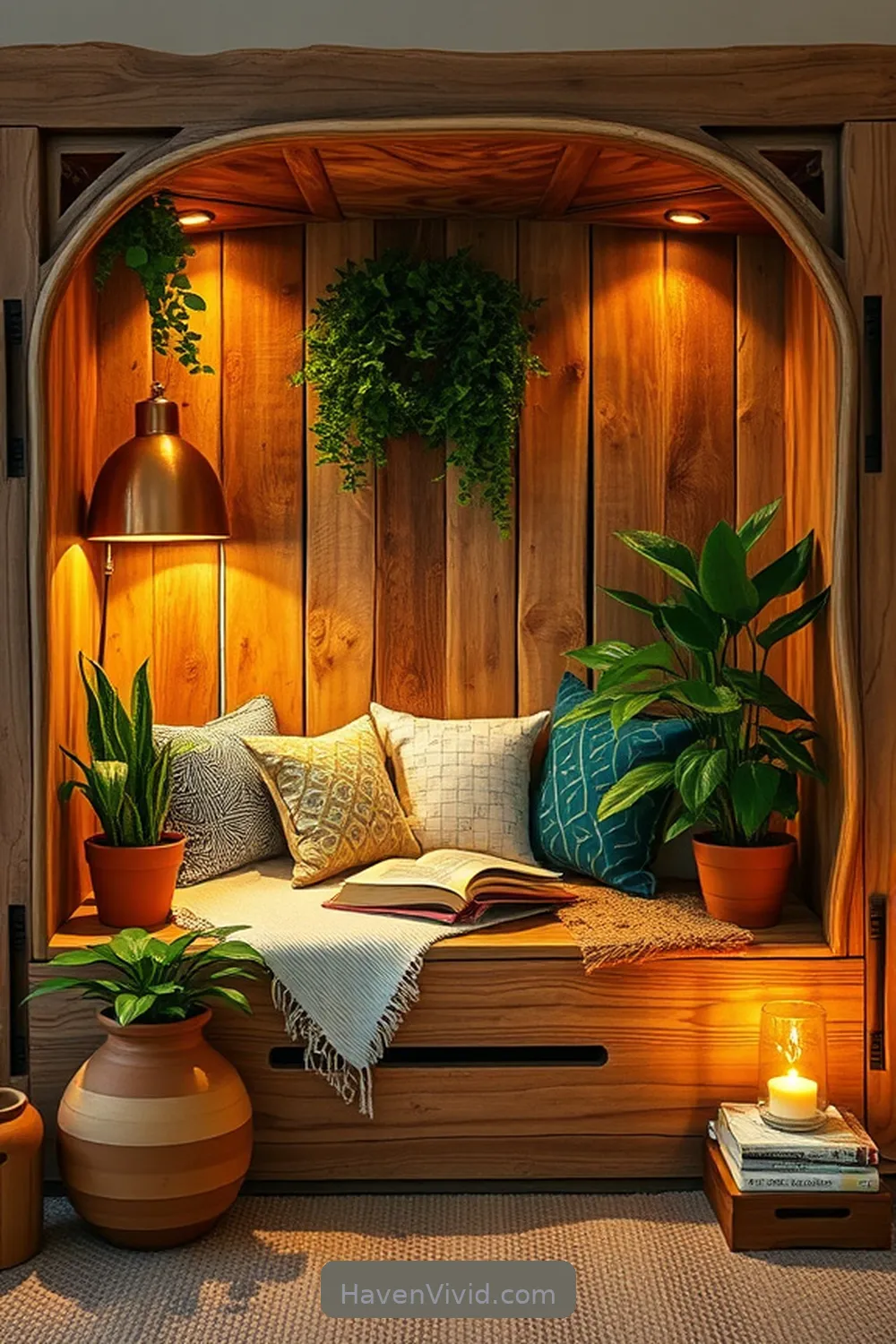 15 Ways for Eco-Friendly Living in Your Library Using Recycled Wood 4 Create Reading Nooks Using Upcycled Wood for 15 Ways for Eco-Friendly Living in Your Library Using Recycled Wood